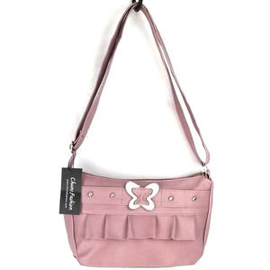 Mauve Pink Fashion Purse Hand Bag for Travel/Daily Use